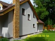 Zateplení a kompletní rekonstrukce fasády domu - Horních Jirčany